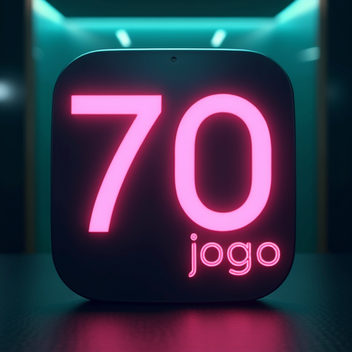 Imagem promocional da 70jogo mostrando a plataforma e suas vantagens